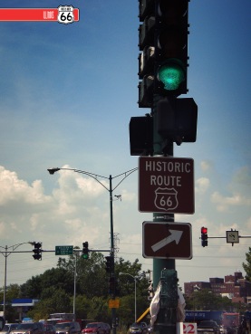 Cartel de Historic Route 66.